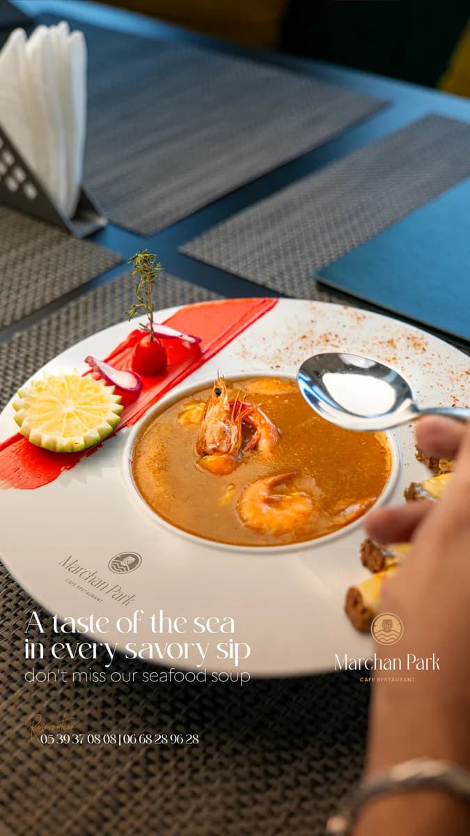 Soupe de Poisson — Marchan Park, Tanger