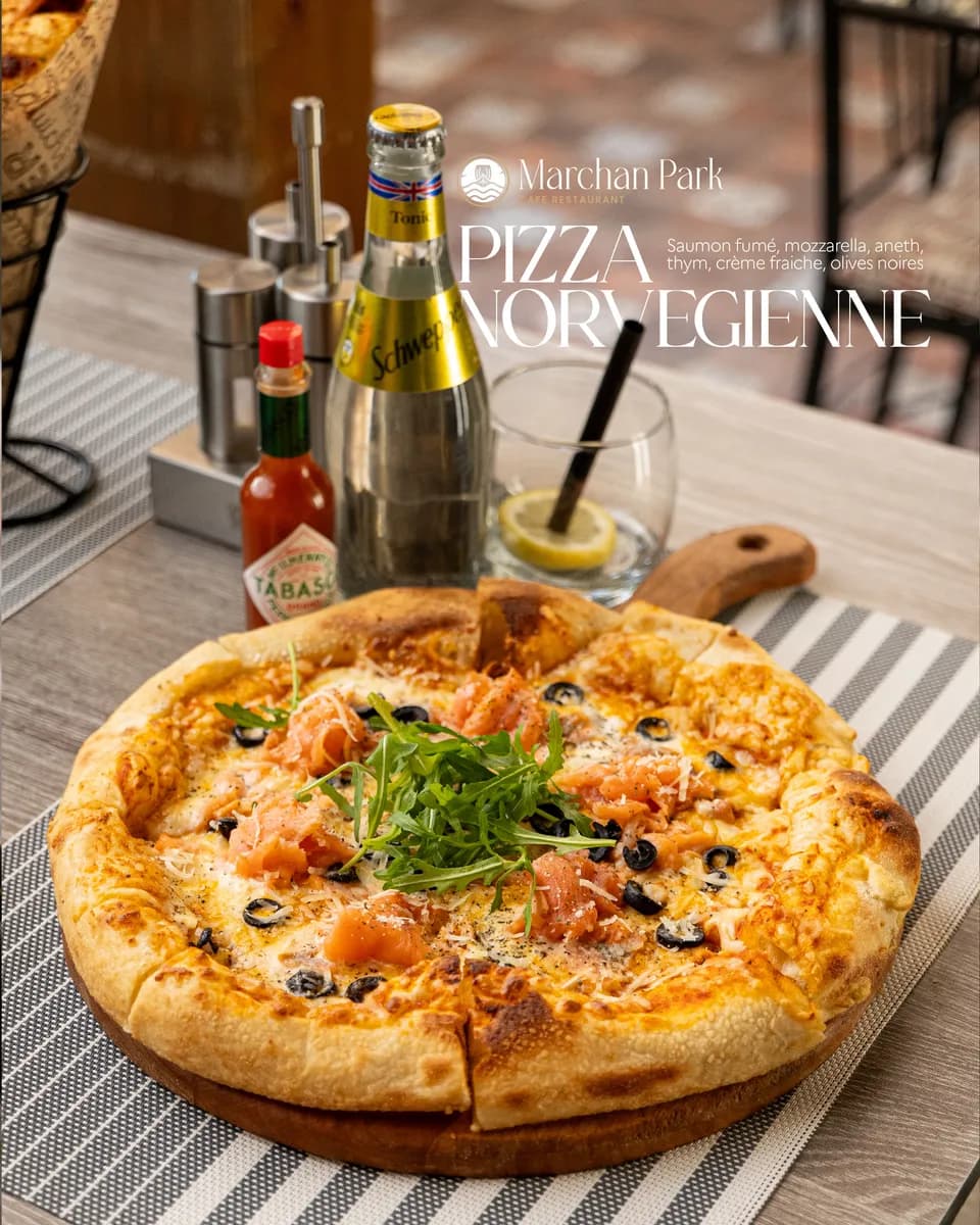 Pizza Norvégienne — Marchan Park, Tanger