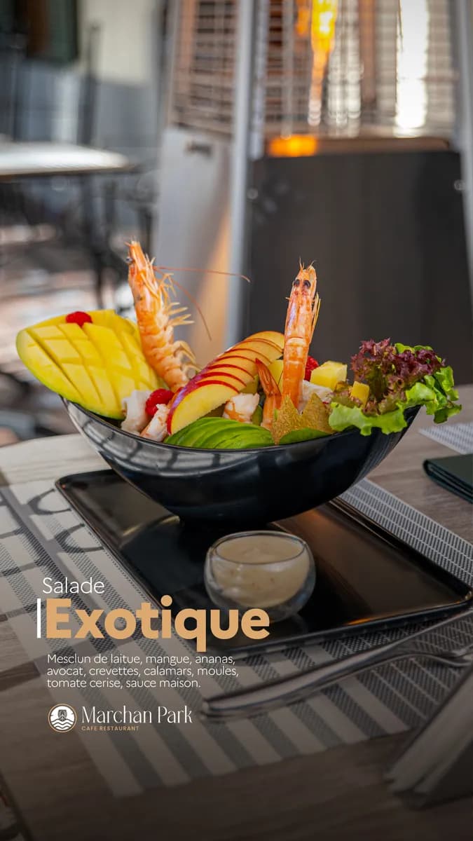 Salade Exotique — Marchan Park, Tanger