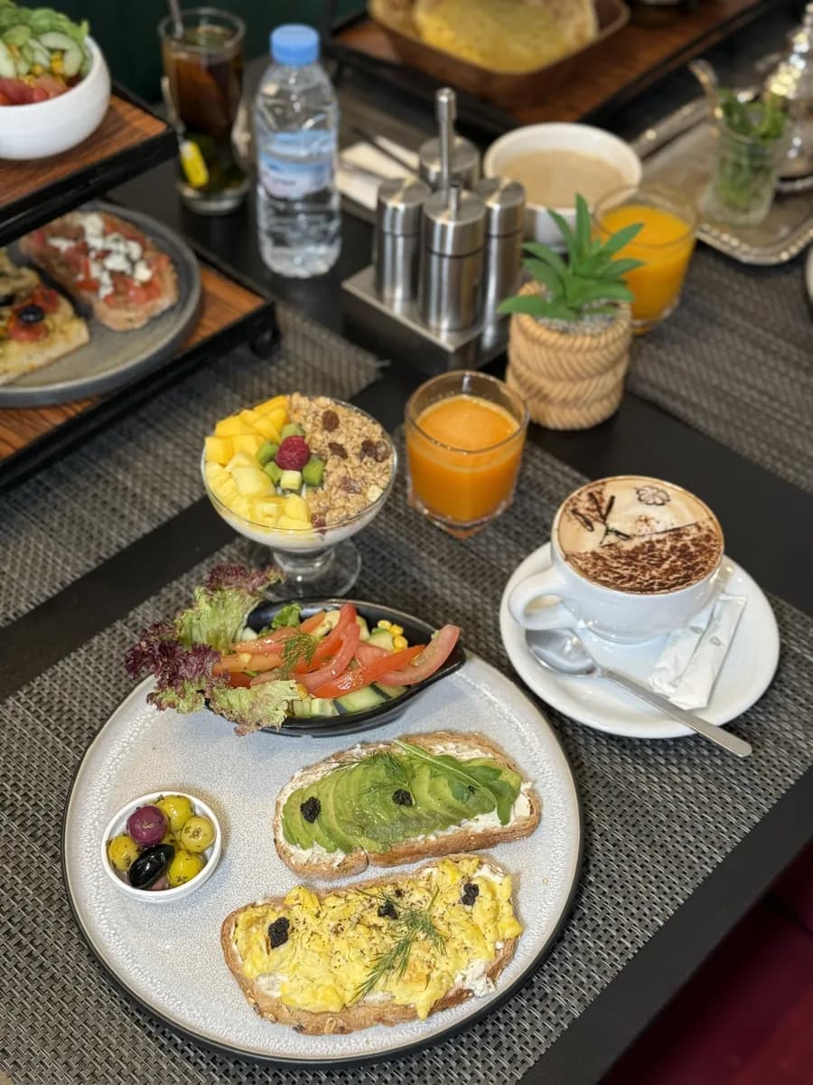 Petit Déjeuner Healthy — Marchan Park, Tanger