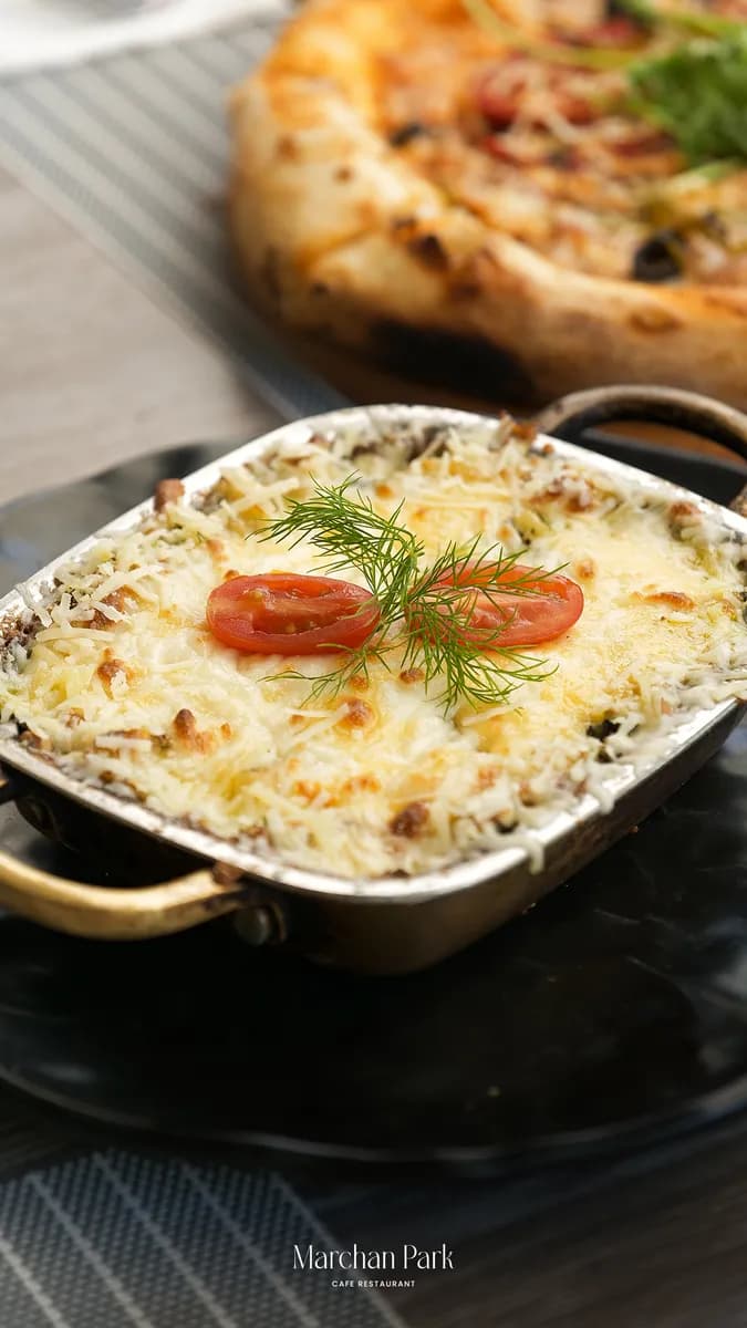 Lasagne Poulet — Marchan Park, Tanger