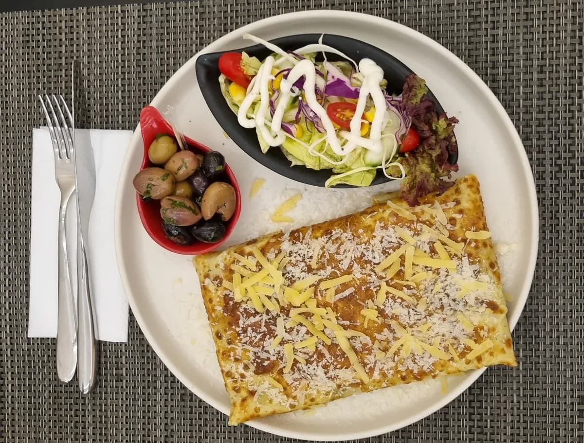 Crêpe Dinde Fromage — Marchan Park, Tanger